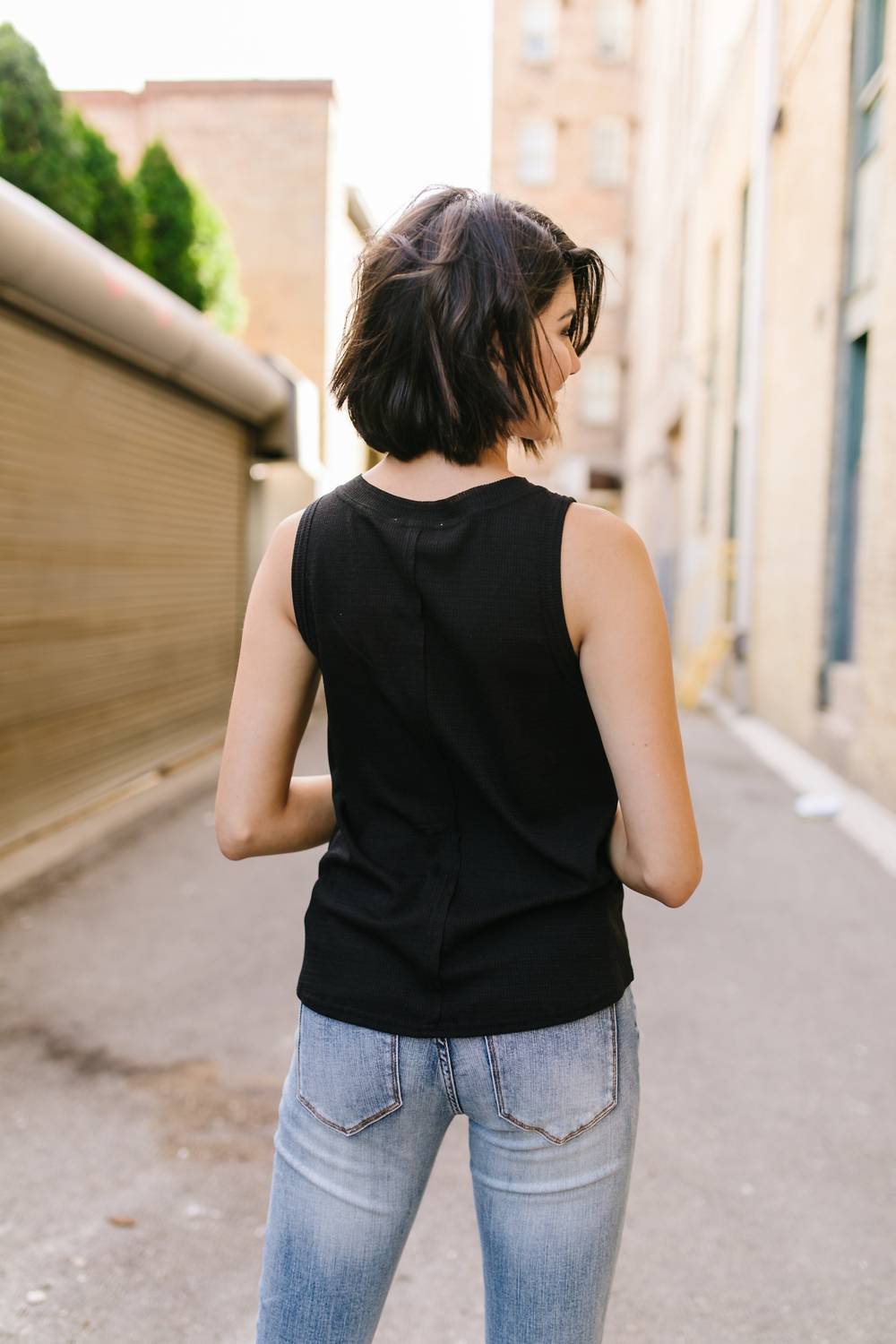Rita Ribbed Tank Top
