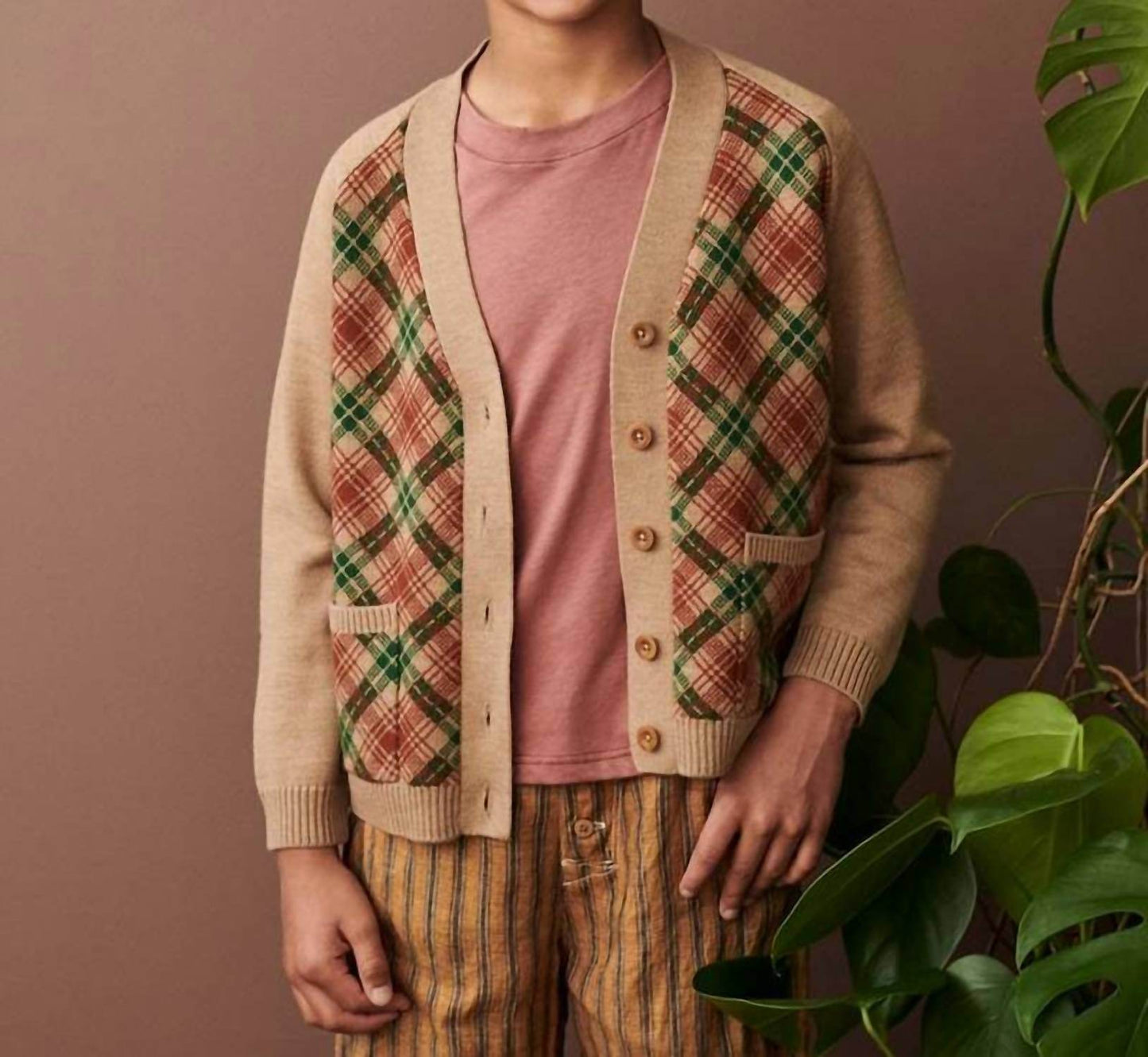 Caramel - Bailey V-Neck Cardigan - Rack Hunt -