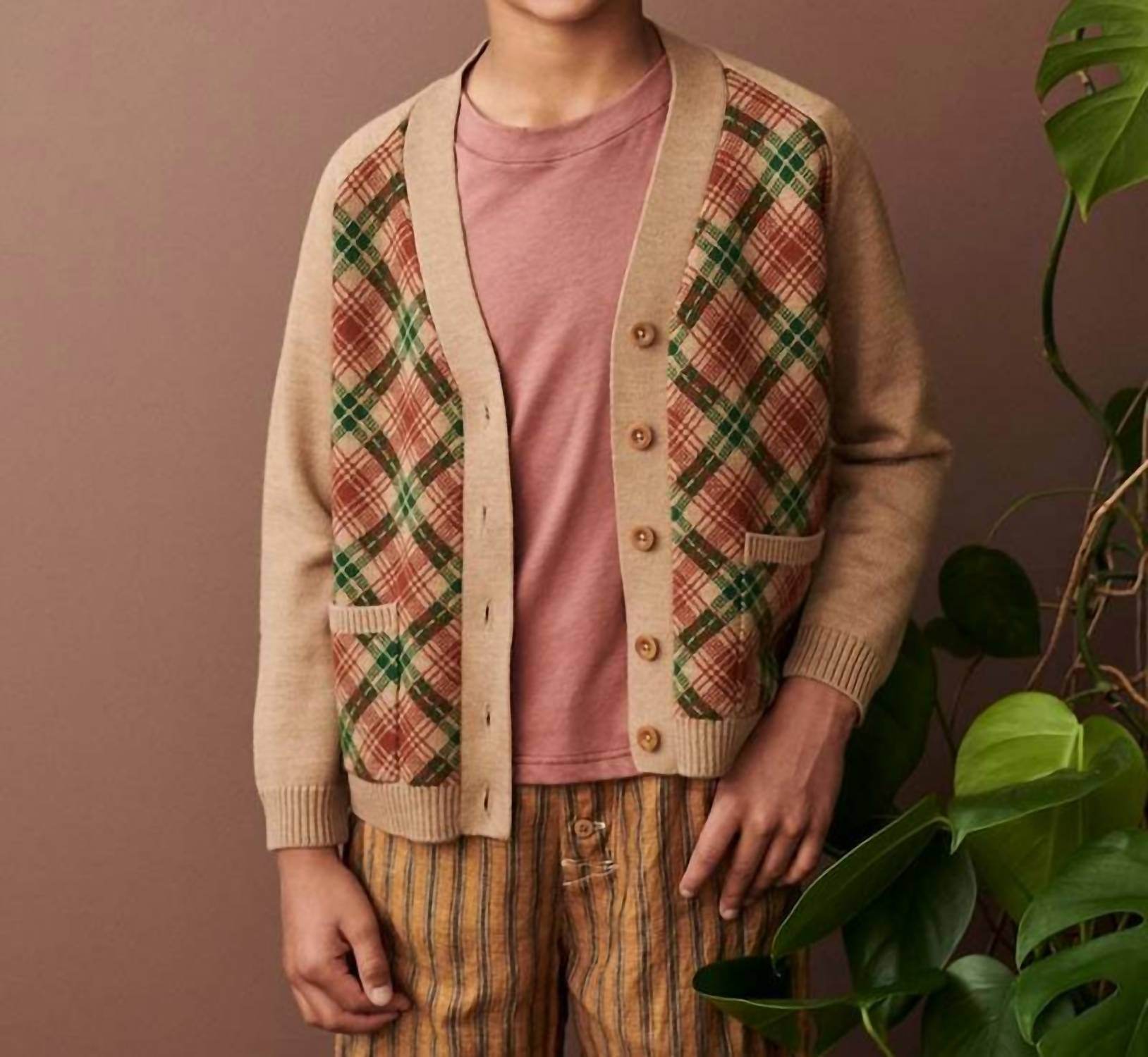 Caramel - Bailey V-Neck Cardigan - Rack Hunt -