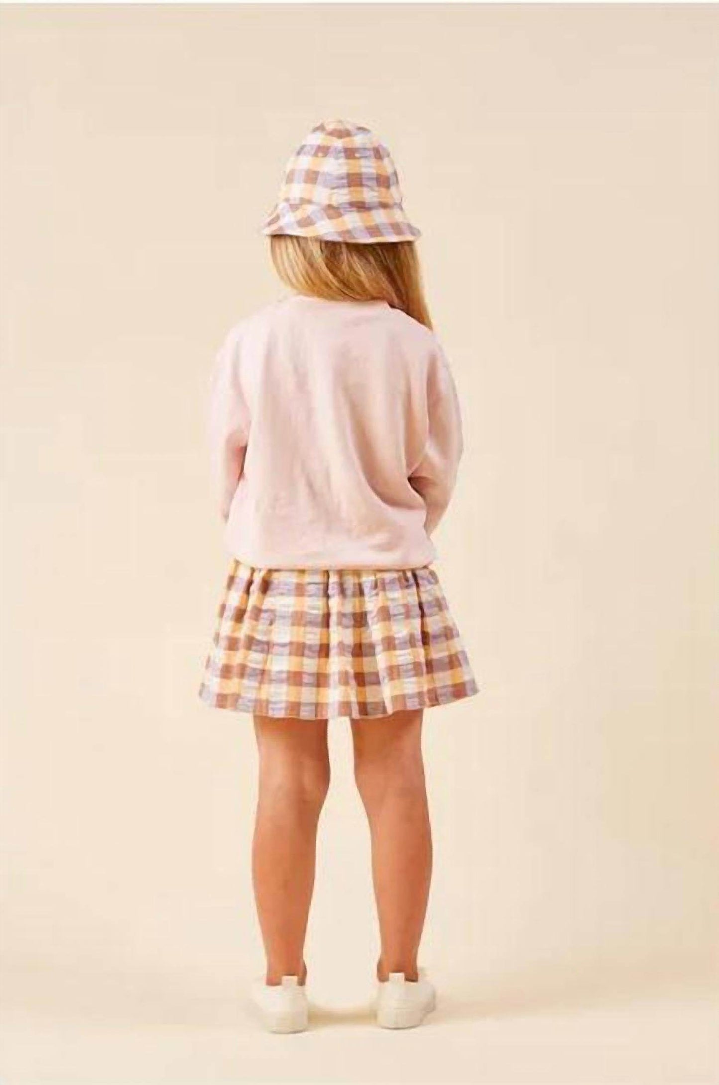 Arsène et les Pipelettes - Sherbert Check Skirt - Rack Hunt -