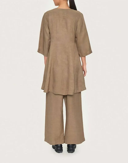BITTE KAI RAND - Lazy Linen Blend Midi Dress - Rack Hunt