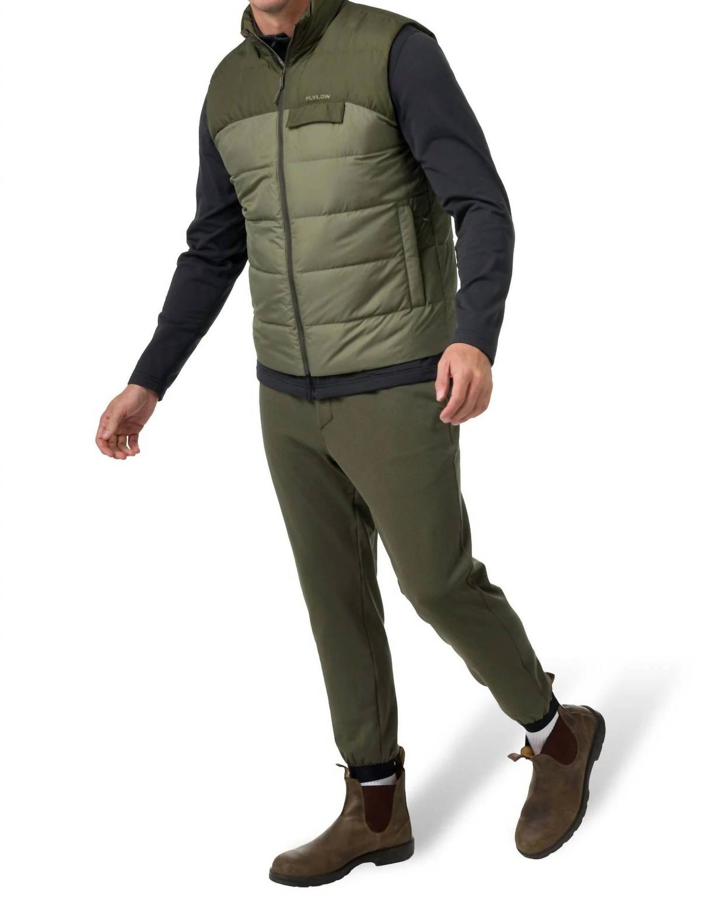 Larry Mock Neck Vest