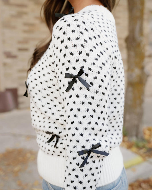 Alexa Bow Sweater