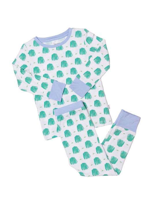 Uptown Baby - Boy's Bamboo Pajama Set - Rack Hunt -