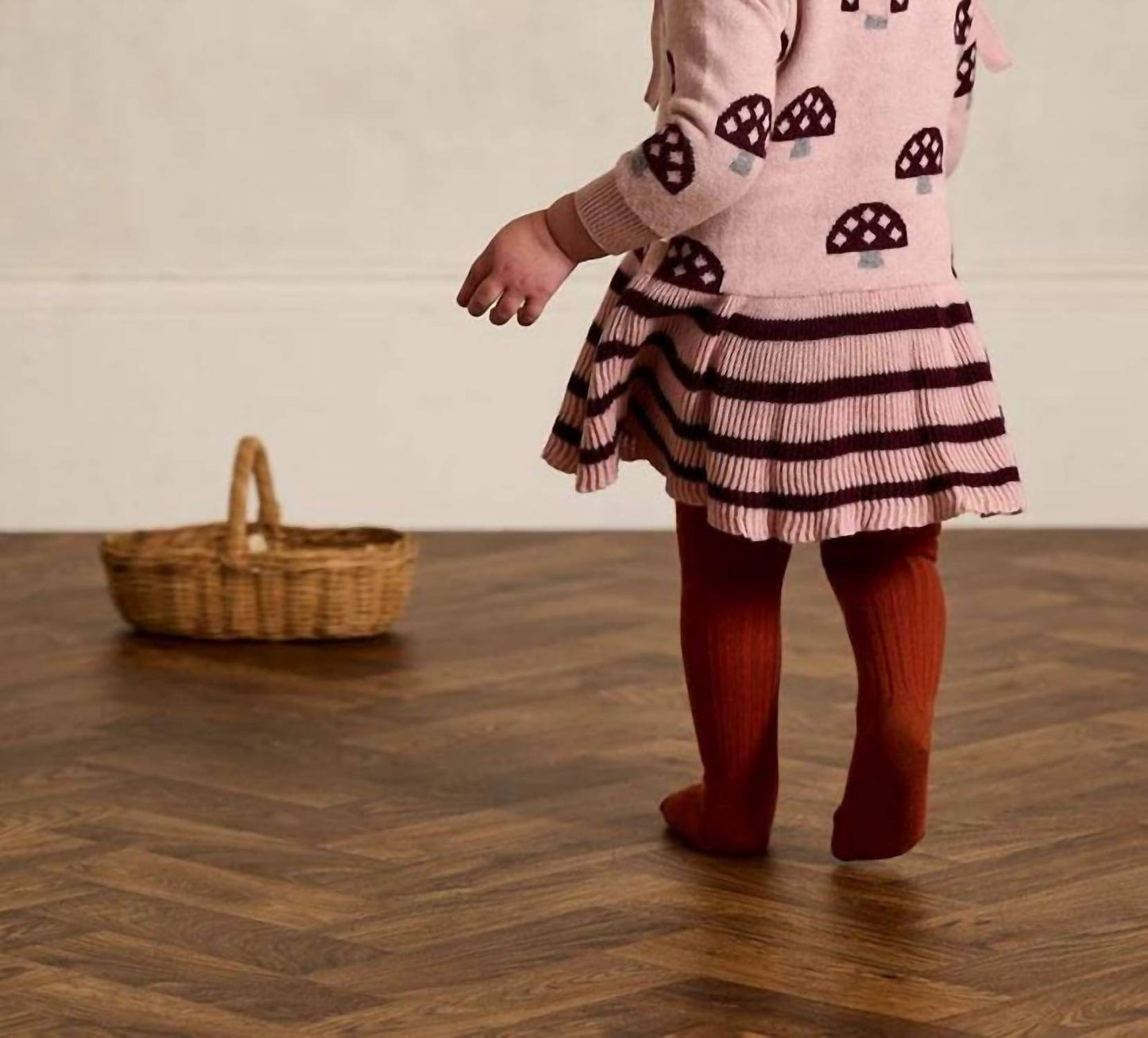 The Bonnie Mob - Girls Mushroom Knit Dress - Rack Hunt