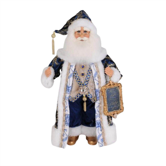 Karen Didion - Jeweled Chinoiserie Santa - Rack Hunt -