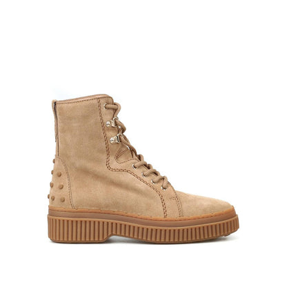 Women's Gomma Suede Lace-up Ankle Boots