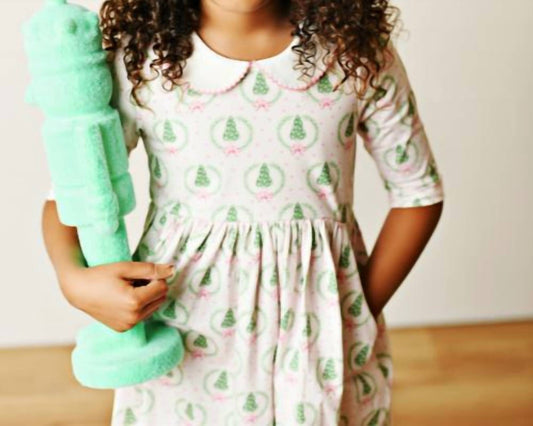 Kid's Holiday Twirl Baby Dress