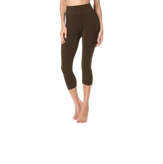 Women's Luxury Legging Bamboo Fabric Capri