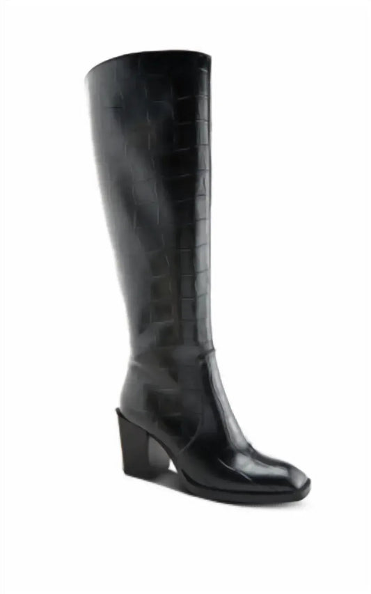 Azura - Women's Bestilmihart croc printed boot - Rack Hunt