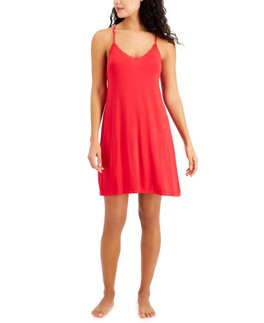 Up All Night Heavenly Soft Lace-Back Printed Nightgown