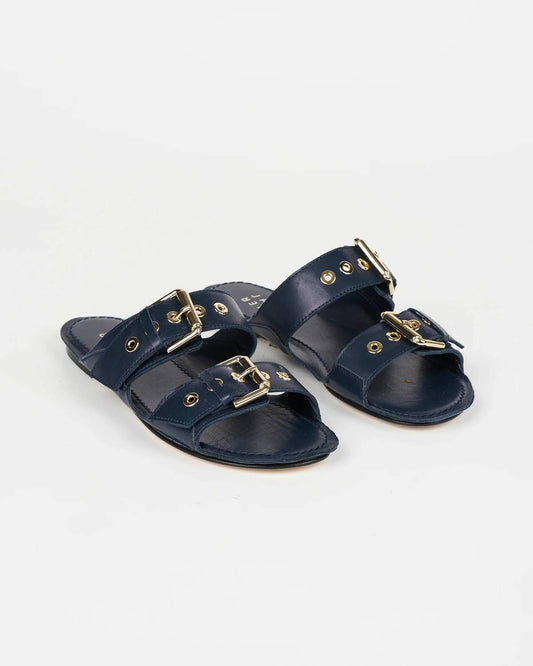 Women's Double Buckle Slide