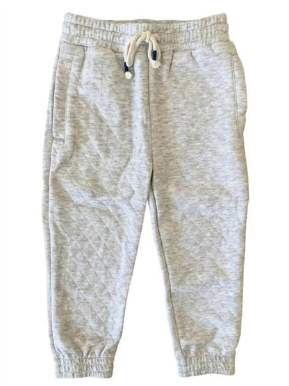 Copenhagen Delights - Toddler's Luxe Quilted Cotton Sweatpants - Rack Hunt