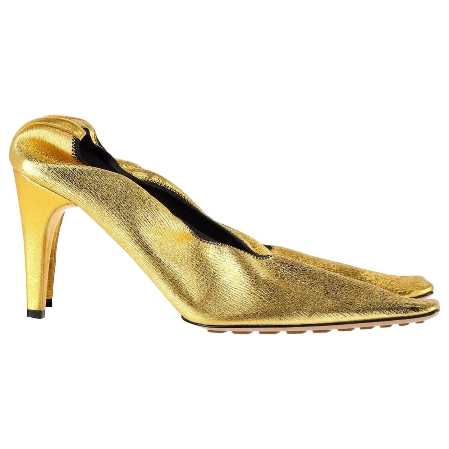 Women's Sharpei Metallic Square-toe Pumps