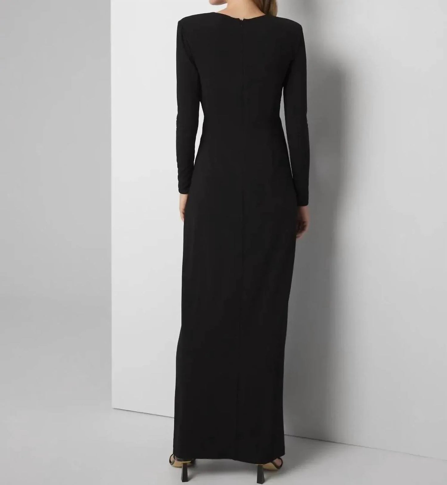 White House Black Market - Draped V-neck Maxi Dress - Rack Hunt