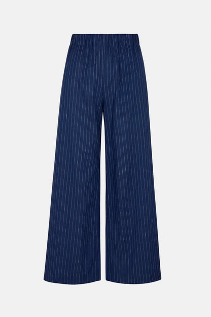 Abby Cotton Linen Striped Pant