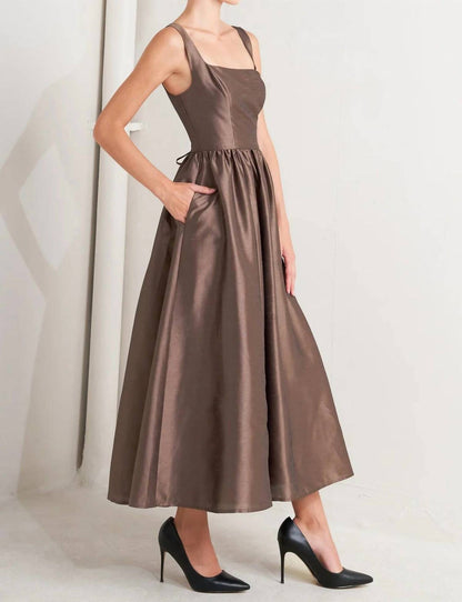 Lindsey Sleeveless A-line Dress