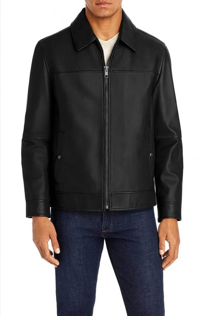 Andrew Marc - Men's Rockaway Leather Jacket - Rack Hunt