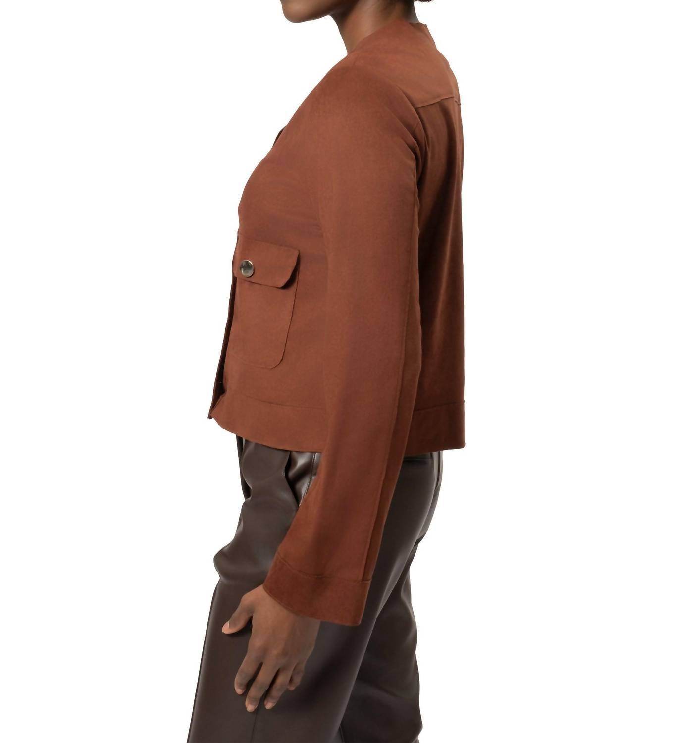 Area Stars - Marissa Faux Suede Jacket - Rack Hunt