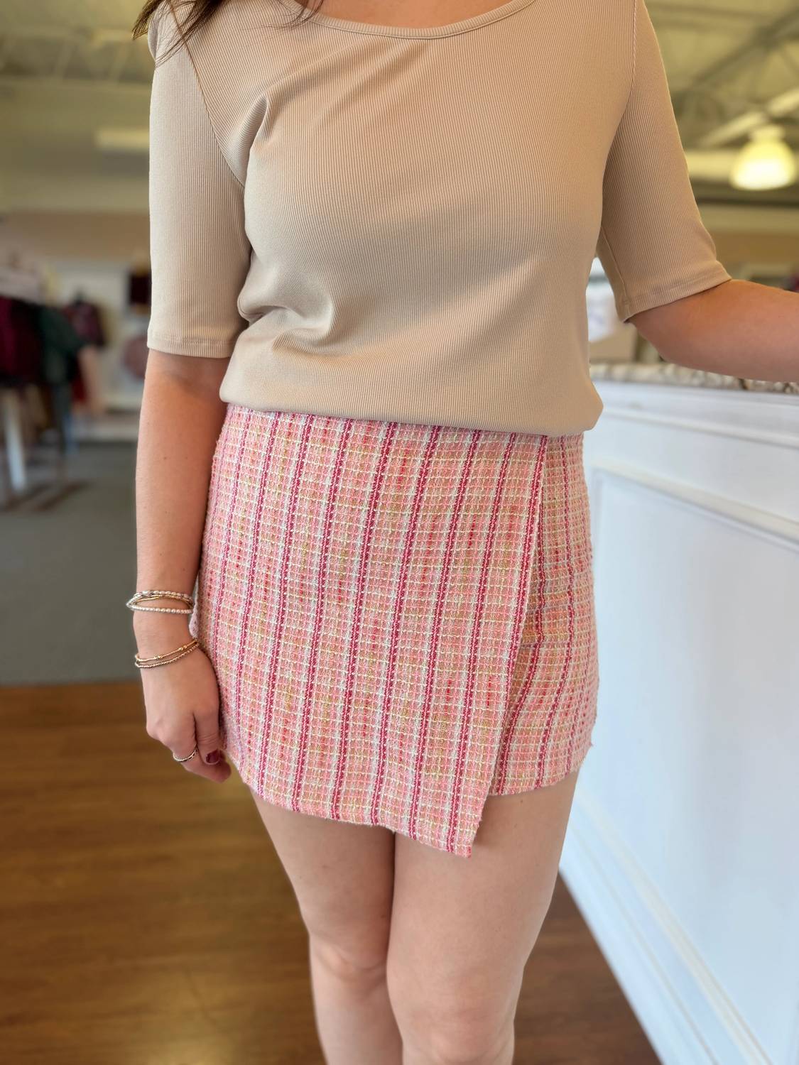 Ramona Tweed Skort