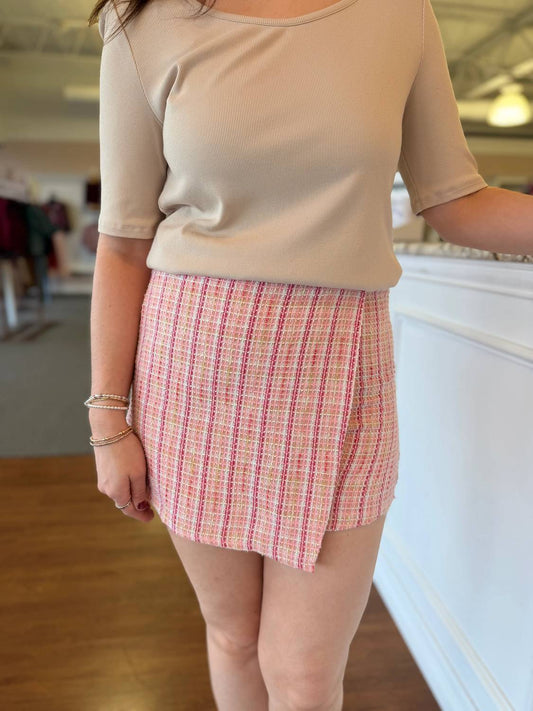 Ramona Tweed Skort