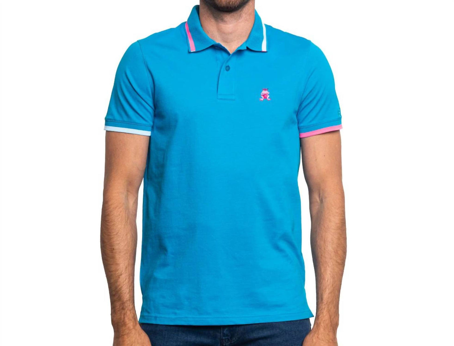 Monaco Frog Slim Fit Polo