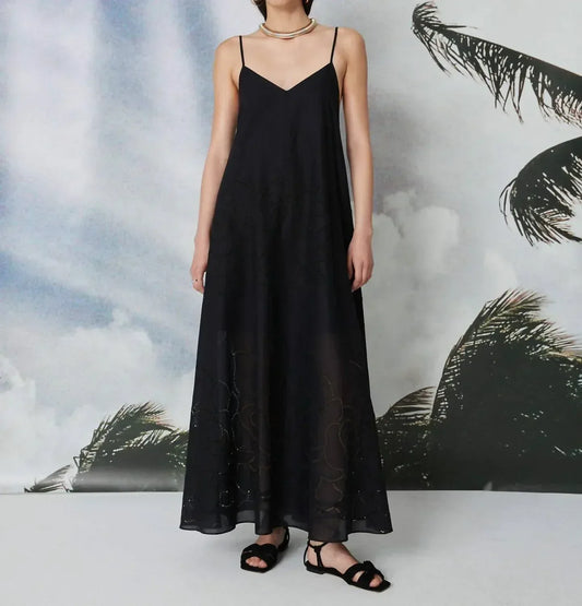 Sfizio - Embroidery Long Dress - Rack Hunt
