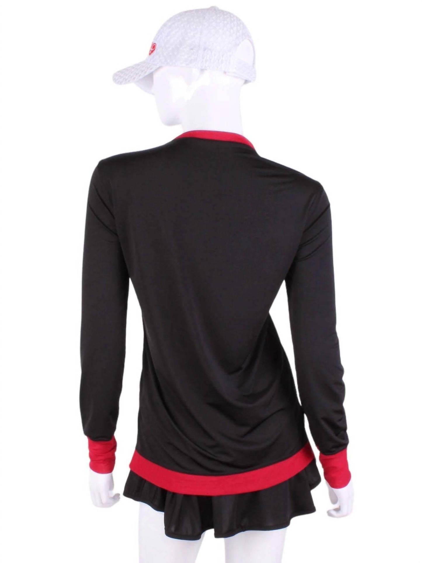 Love Love Tennis - Women's Long Sleeve Very Vee Tee - Rack Hunt