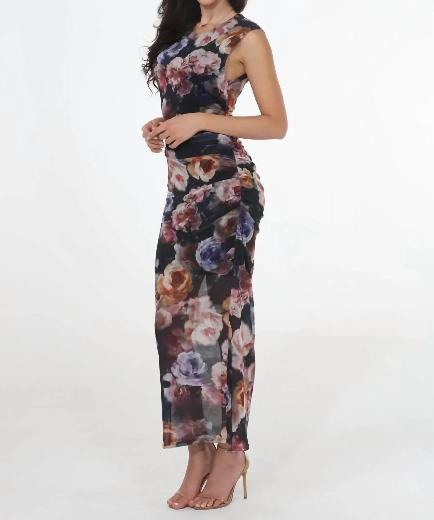 Brooklyn Isles - Sheer Floral Dress - Rack Hunt