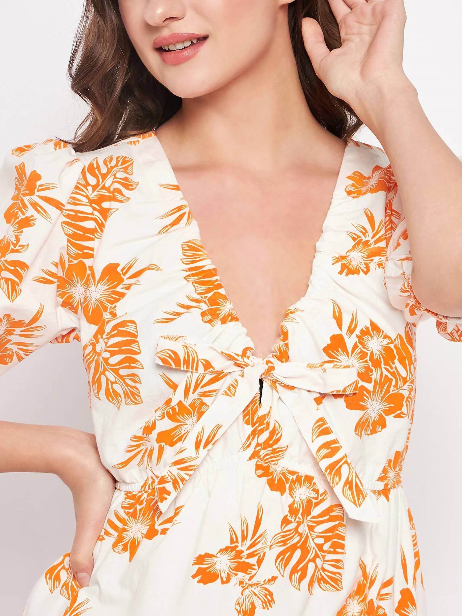 Sim & Sam - Sunlit Ivy Mini Dress - Rack Hunt