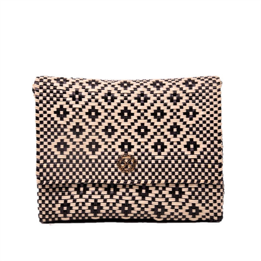 Women's Aztec Long Braided Strap Crossbody Bag