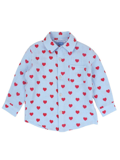 Kids Steal Your Heart Button Down Shirt