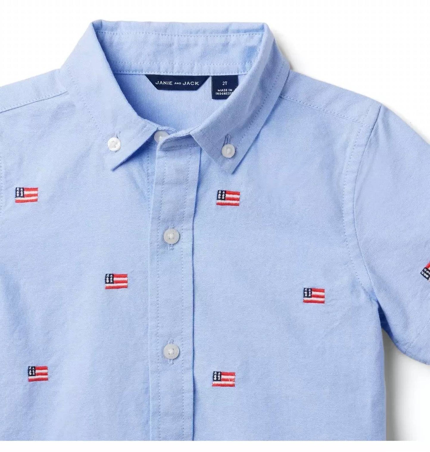 Boy's Flag Oxford Top