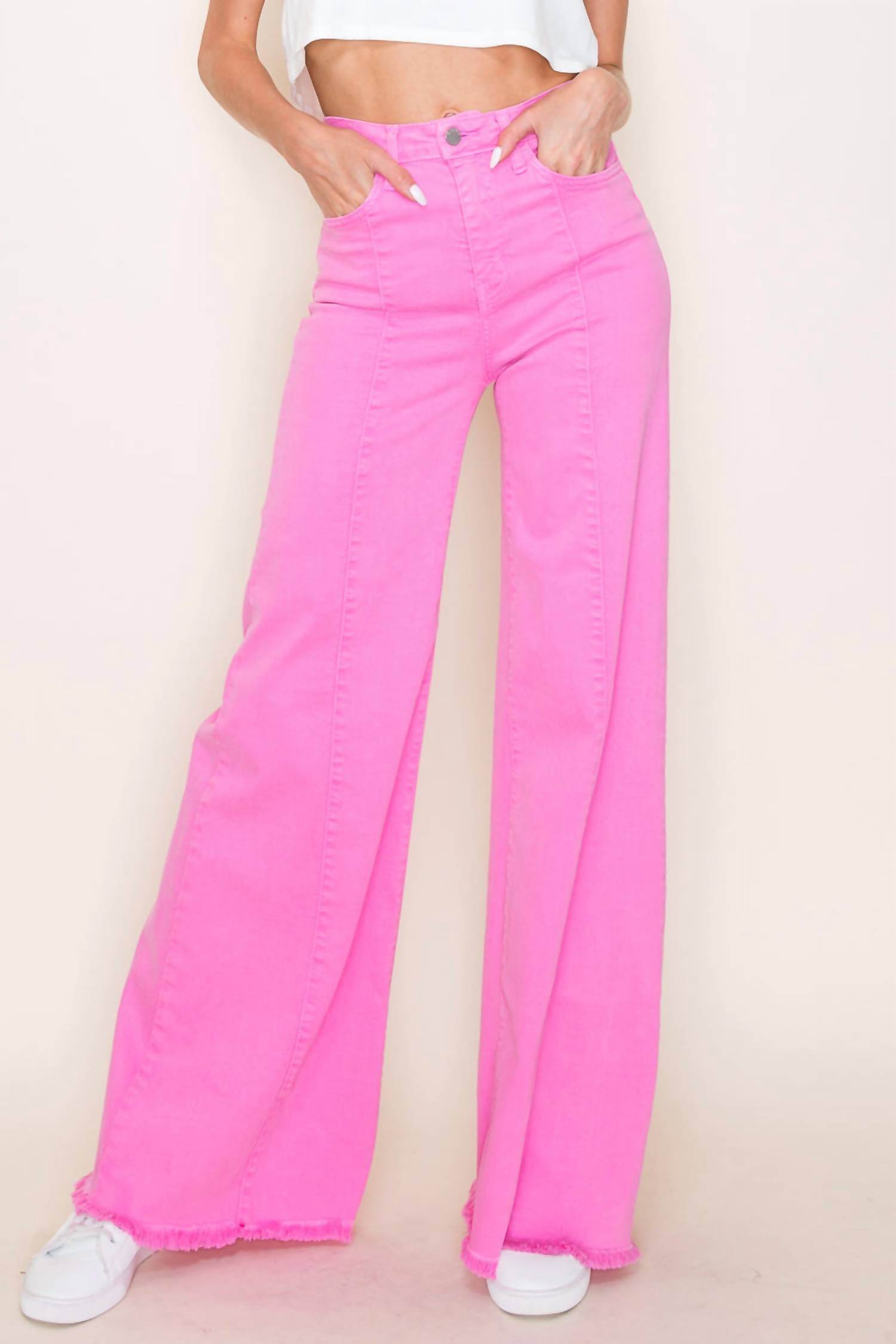 O2 Denim - Jen Wide Leg Straight Jeans - Rack Hunt