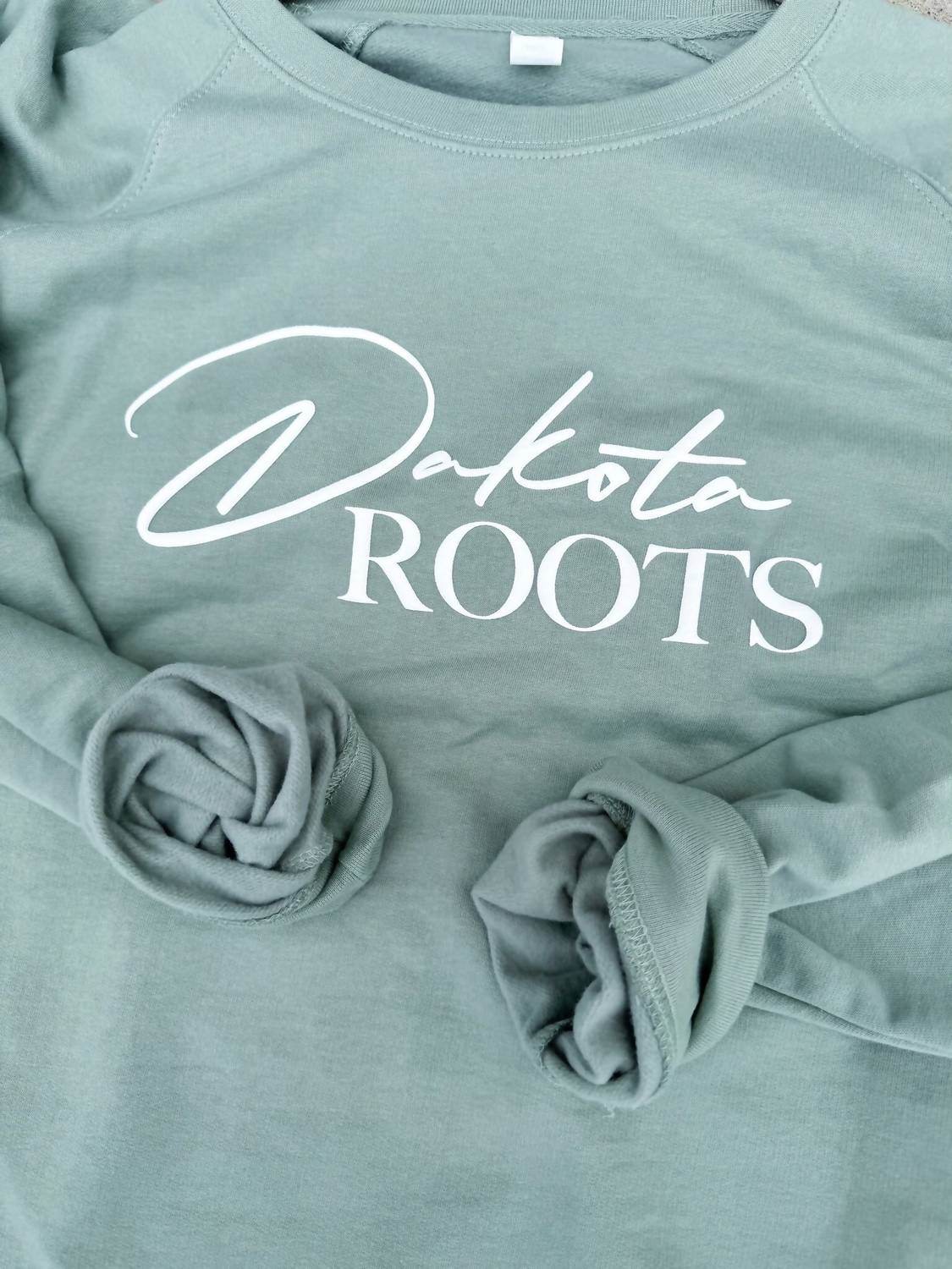 The Minted Olive - Dakota Roots Puff Print Crewneck Sweatshirt - Rack Hunt -