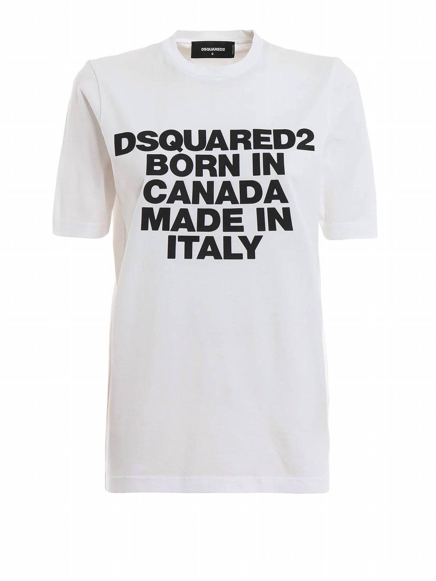 Women's Born In Canada Made In Italy Cotton T-shirt