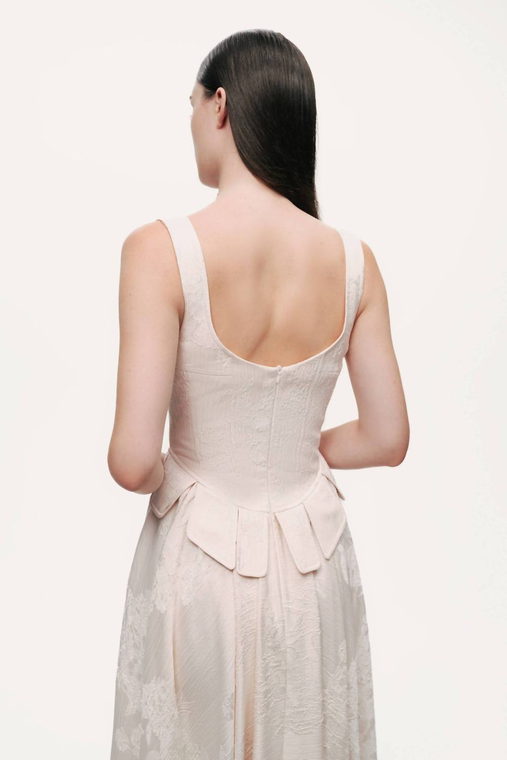 Anastasia Corset Midi Dress