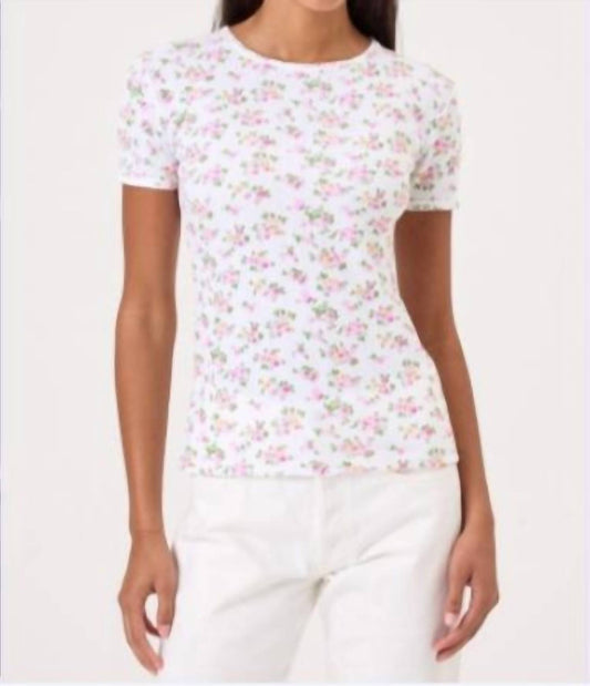 Short Sleeve Pointelle Tee