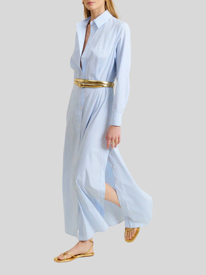 Yvette Belted Shirtdress