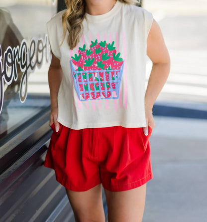 Strawberry Tank Top