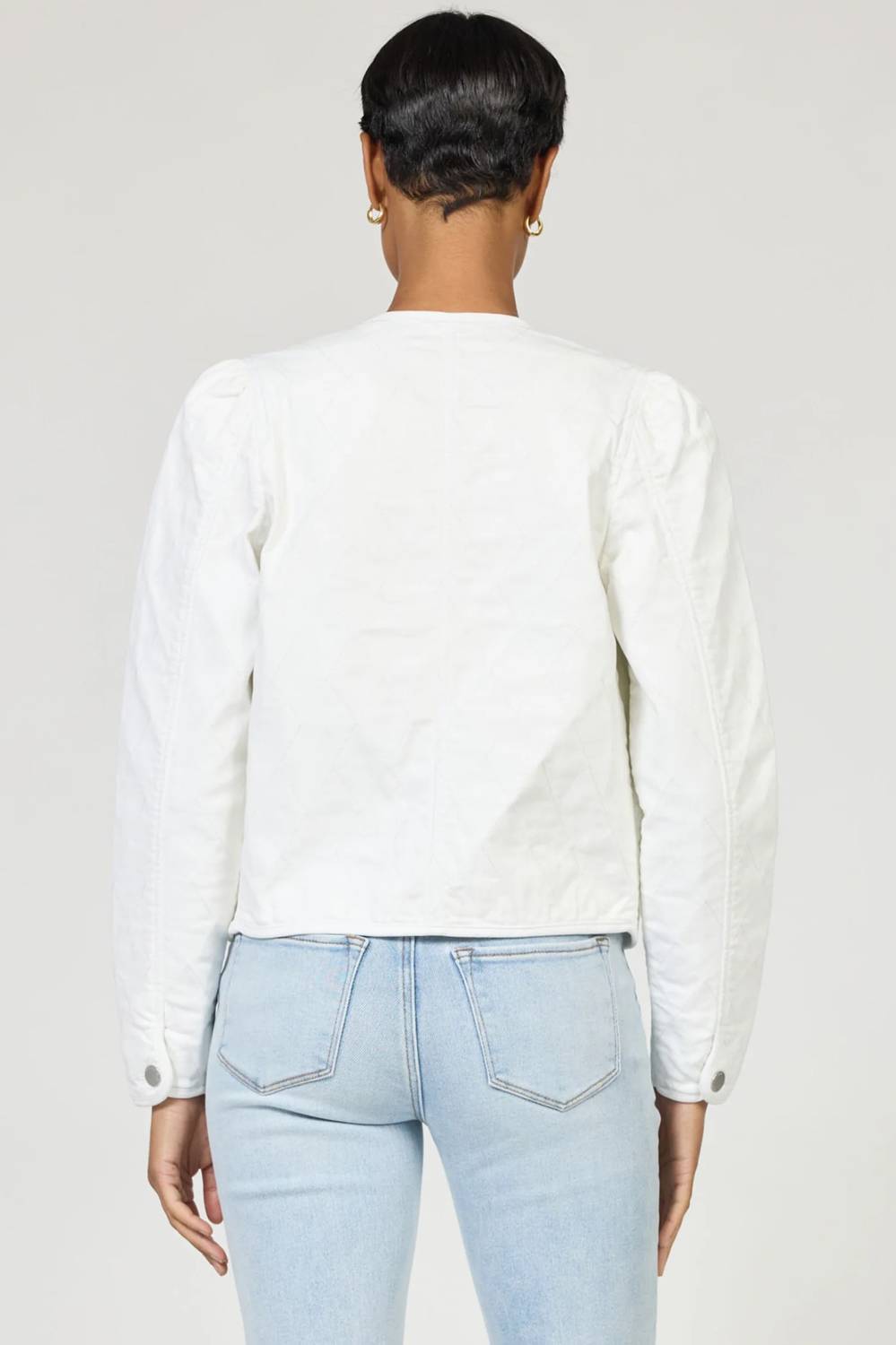 Kat Quilted Denim Jacket