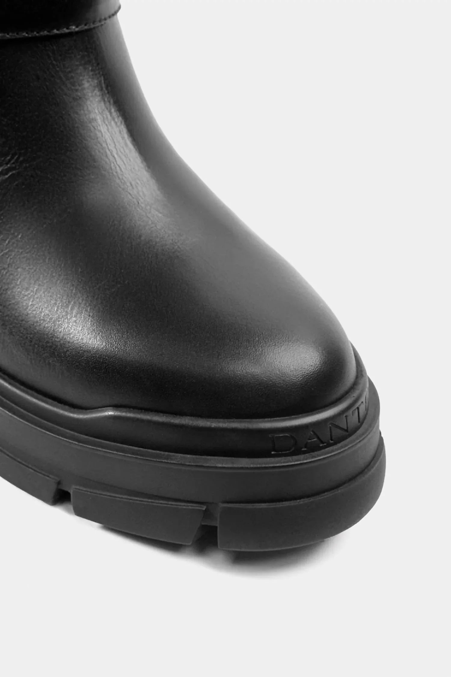 Dante Shoes - Women's Leather Combat Boots - side view - Rack Hunt