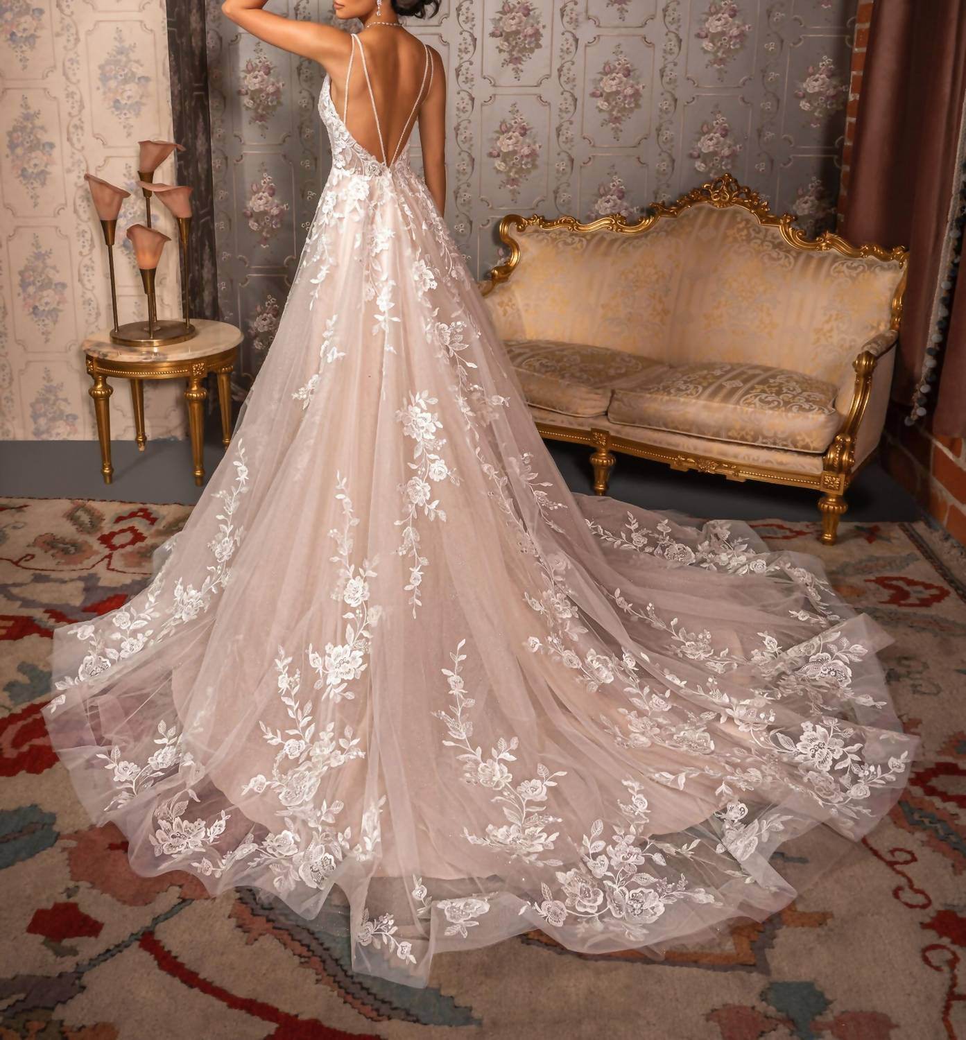 Kitty Chen Couture - Luciana A-line Lace Dress - Rack Hunt