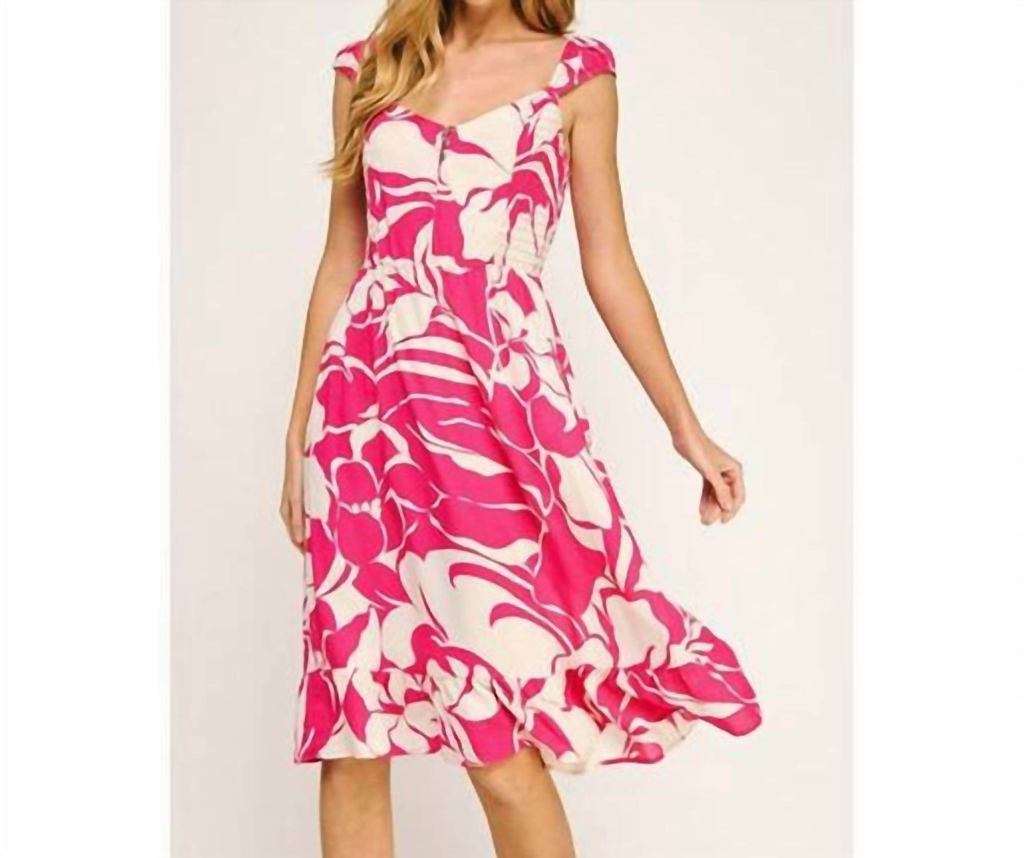 As U Wish - Fresh Breeze Midi Dress - Rack Hunt