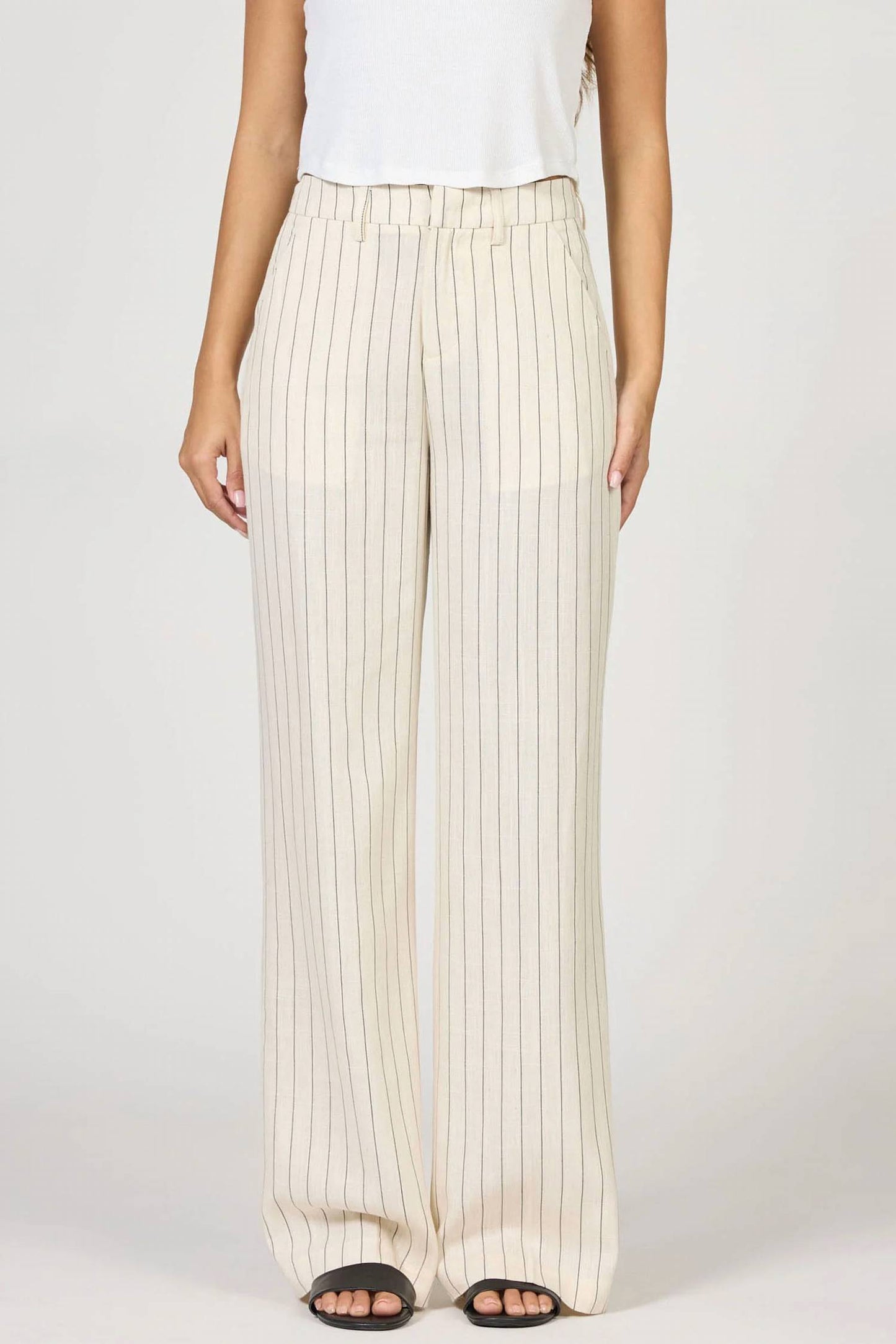 Brandy Mid Rise Trousers