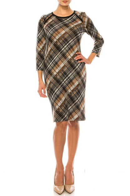 Connected Apparel - Long Sleeve Sheath Dress - Rack Hunt