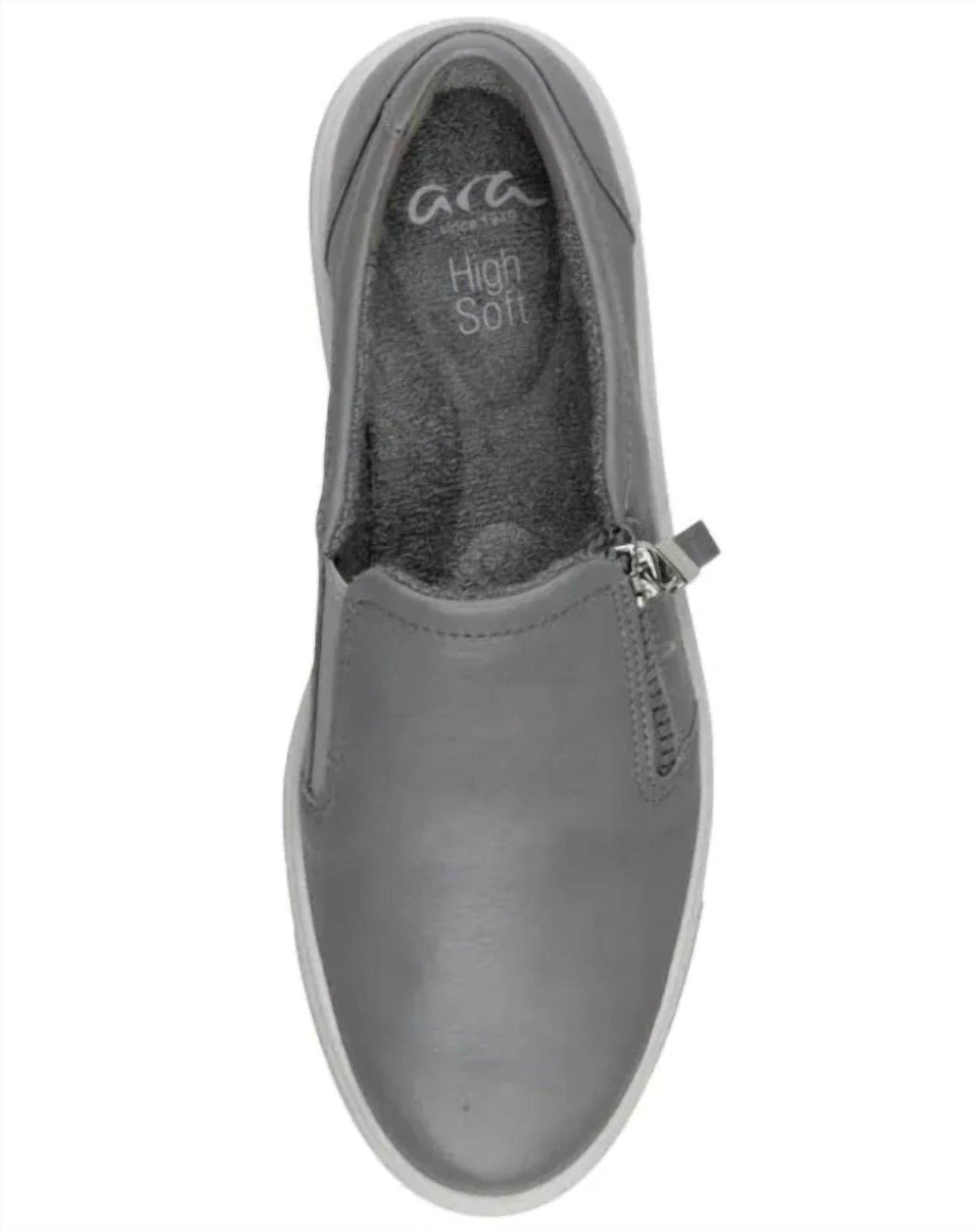 Ara Shoes - Women's Cayce Leather Slip-on Sneaker - Rack Hunt -