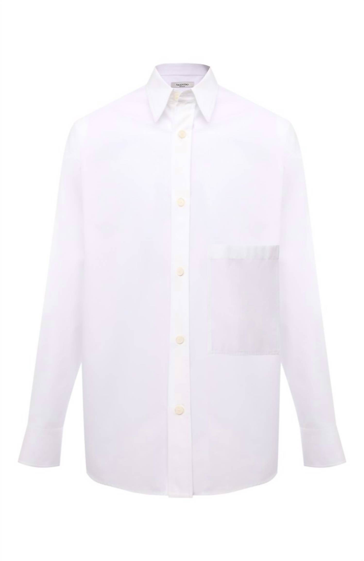 Valentino - Chest Pocket Cotton Shirt - Rack Hunt