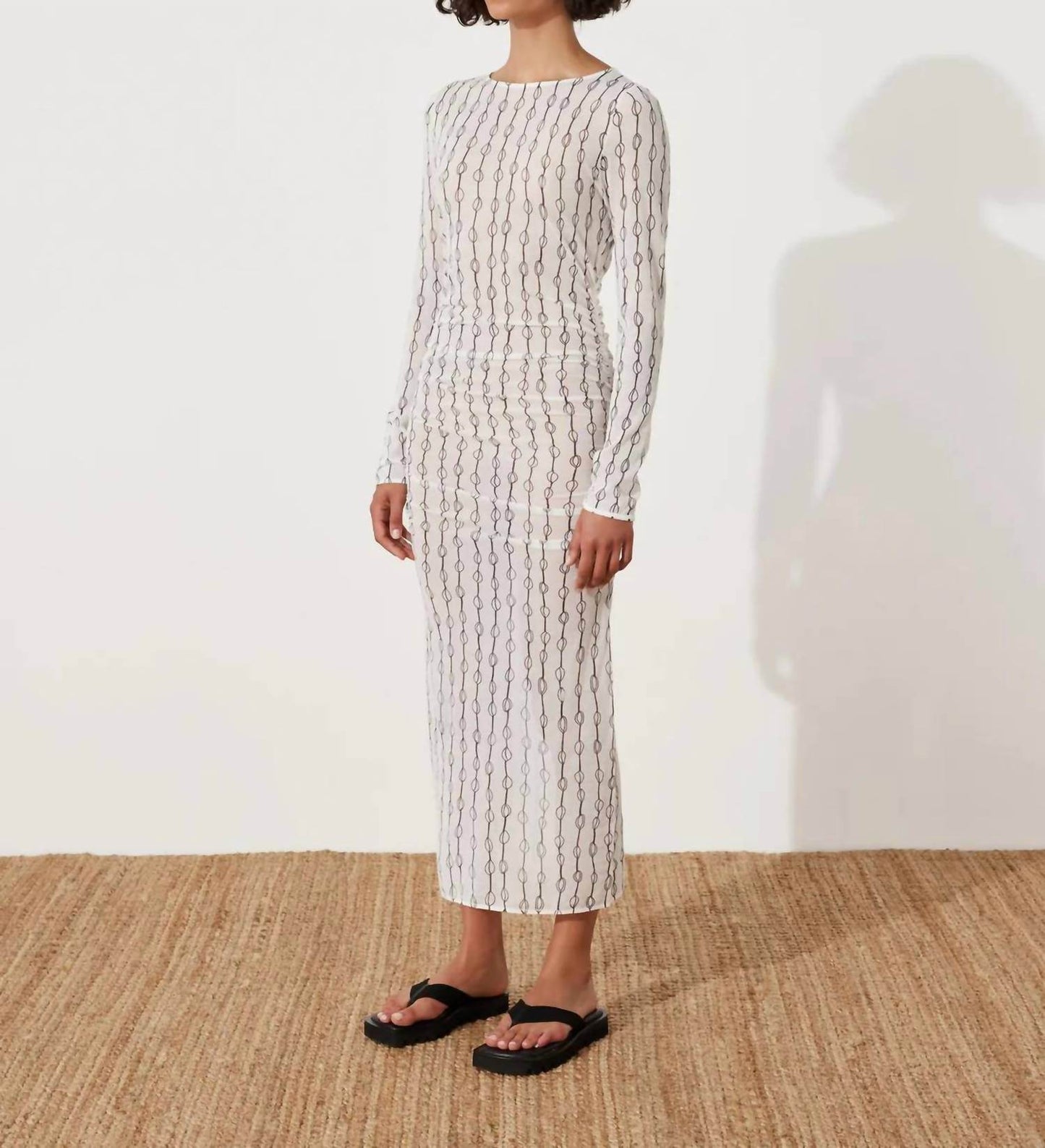 Zulu & Zephyr - Shell Rouched Knit Dress - Rack Hunt