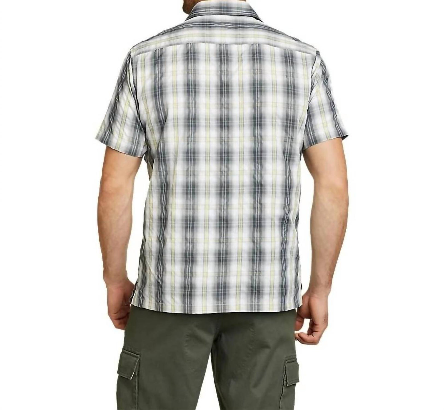 Plaid Short Sleeve Rainier Upf 50+ Shirt